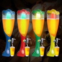 High Quality and capacity container and bucket for beer with LED light Beer Tower