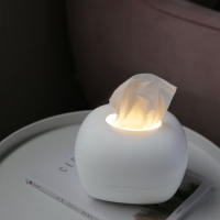 USB charging Multi-function household small night light tissue box lamp