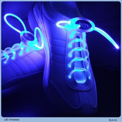 flashing LED light shoelace