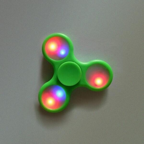 New fashion most stock led fidget spinner for sale
