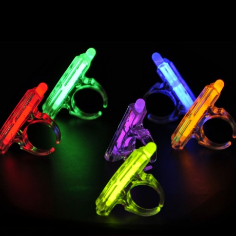 Party body decoration fluorescent luminous glow rings