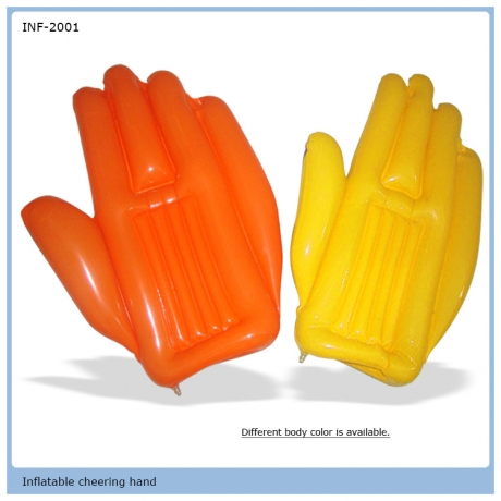 50x40cm Size PVC Inflatable Hand Clappers