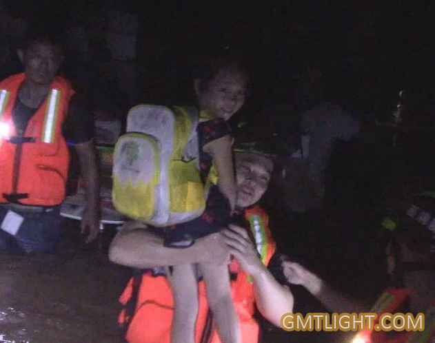 Fire Detachment rescue 46 trapped persons