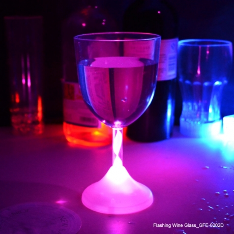 LED wine glass