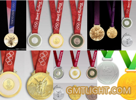 The Medals Of 2020 Tokyo Olympic Games