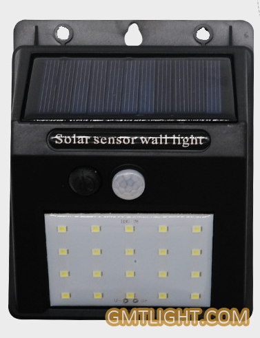 Human body induction solar LED Wall Lamp