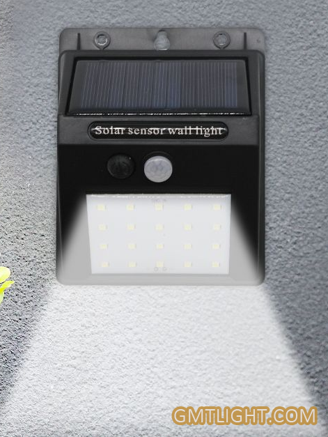 Human body induction solar LED Wall Lamp