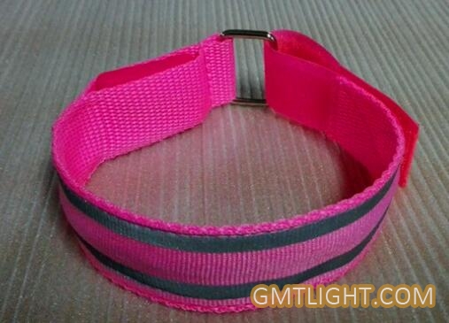 reflective arm band with led light
