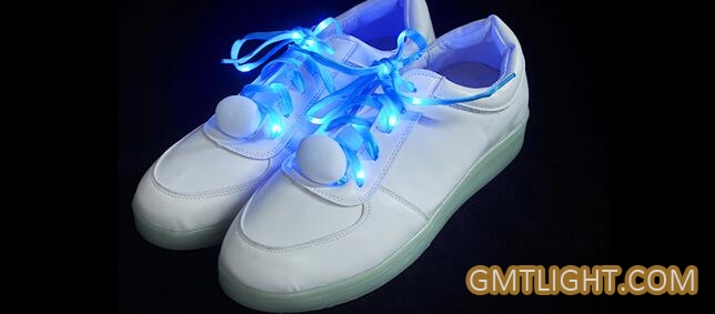 shiny luminous shoe laces
