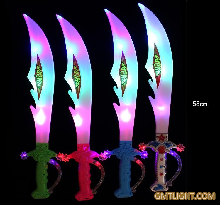 night toys shiny swords