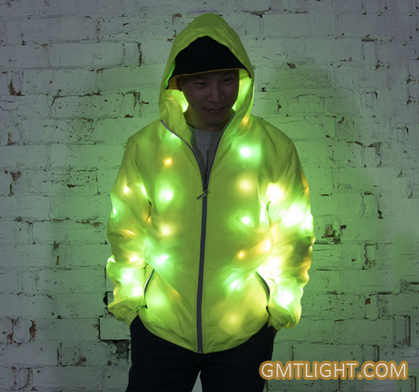 light up coat