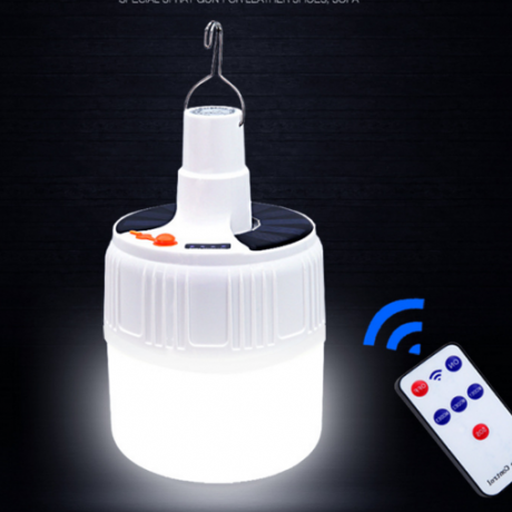 solar charging bulb lamp with hook