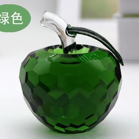 Crystal apple for gifts