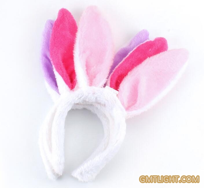 luminous plush rabbit ear band