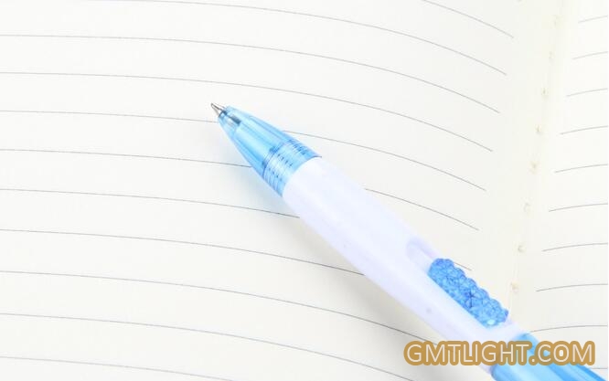 cheap ballpoint pen with lamp 