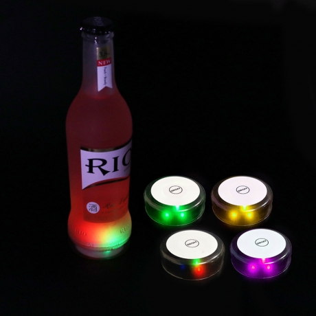 LED waterproof luminous bottle sticker