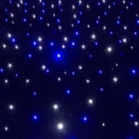 LED light up Star effect background cloth
