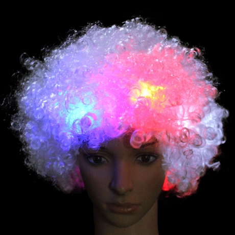 Brazilian Carnival favor LED flash exploding human hair