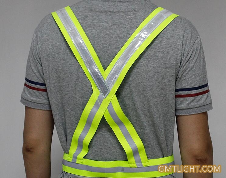 rechargeable led light warning strap