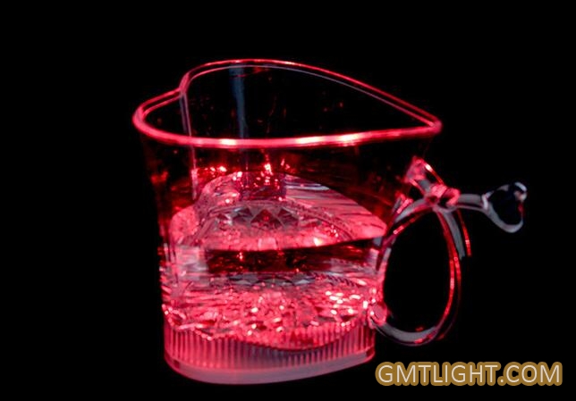 water drink induction luminous love cup