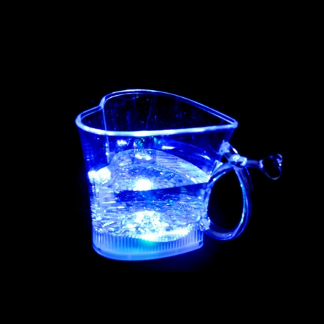 Love Shape Water Induction led Drinkware