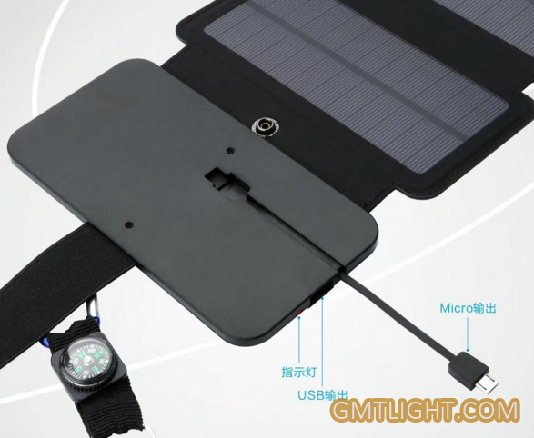 backpack mobile solar foldable charger
