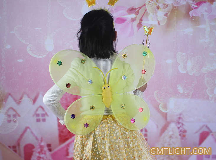 light angel fairy wings