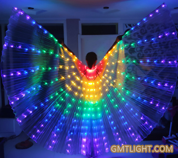 luminous big wing dance clothes