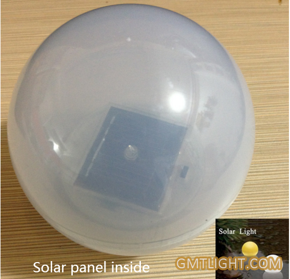 rechargeable led light ball or solar water float lamp