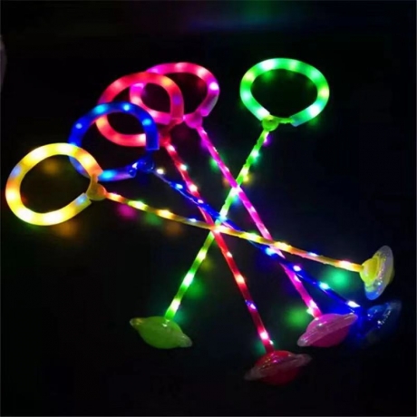 Ankle Skip Jump Ropes Ball with full body light