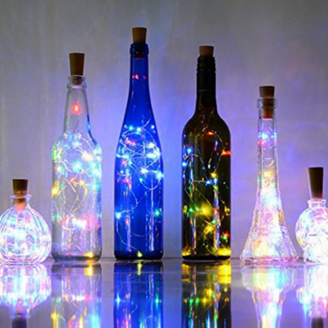Wine bottle stopper cover bar luminous wine bottle decoration