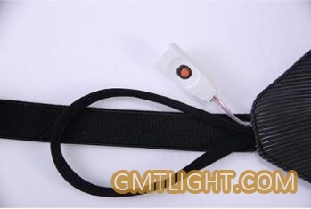 led fiber optics light up mask