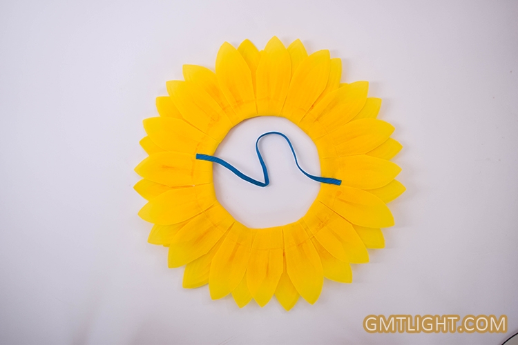 large sunflower smile face for cheerleaders