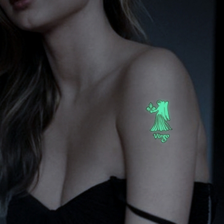 Customized design Luminous tattoo stickers