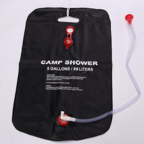 Outdoor camping shower water bag