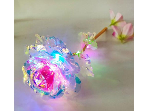 Luminous LED 24K Golden flashing Rose