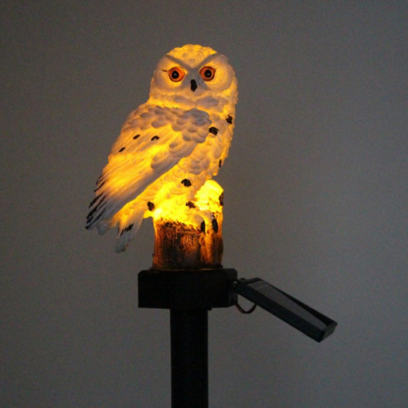 Solar energy led owl light