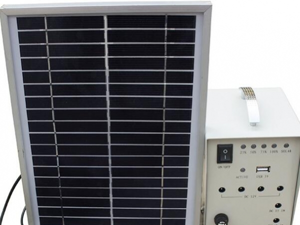 portable solar power generation system