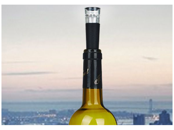 vacuum fresh wine bottle stopper for wine promotion