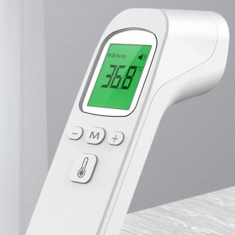Hand held infrared thermometer
