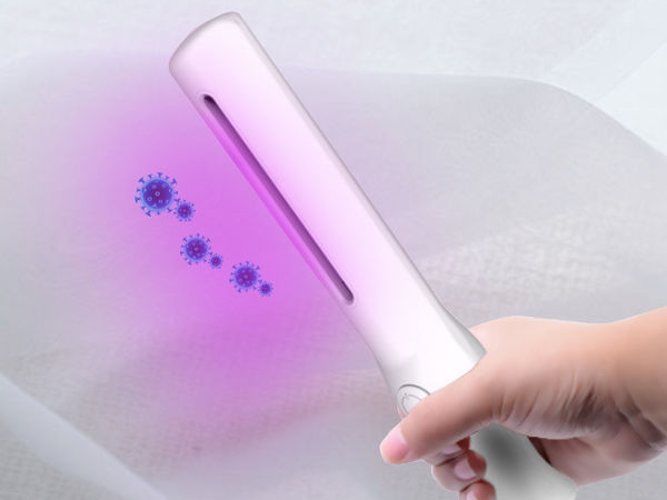 Hand held ultraviolet disinfection lamp