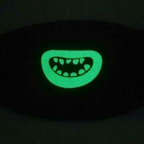 Luminous mask fluorescent mask glow in dark mask