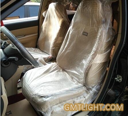 disposable plastic car seat cover