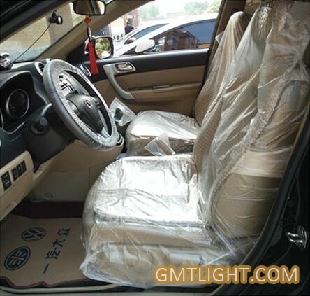 disposable plastic car seat cover