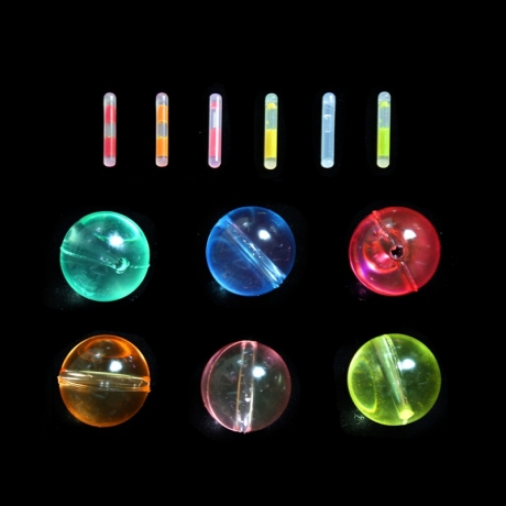 Kids gift chemical glow stick bouncing ball