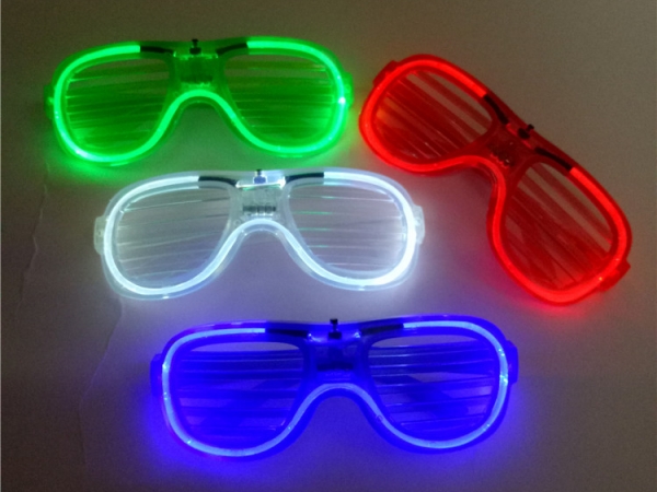 Night favor LED Neon Shutter Glasses (LFG-400)