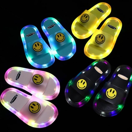 Children's LED luminous slippers