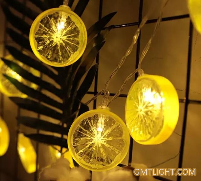 lemon slice decorative light string
