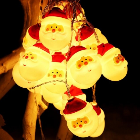 Santa Claus Christmas Snowman LED light string