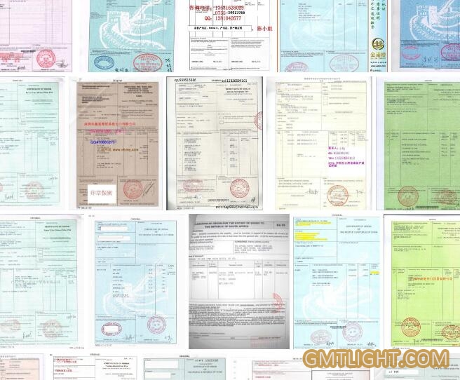 certificates of origin